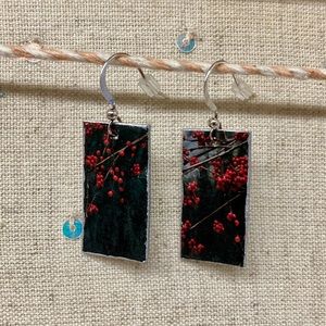 ♻️ Recycled Paper Earrings